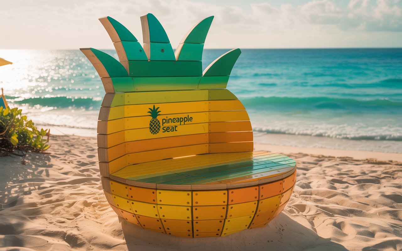 Visualización conceptual: Banco piña